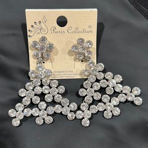 Unique crystal earrings